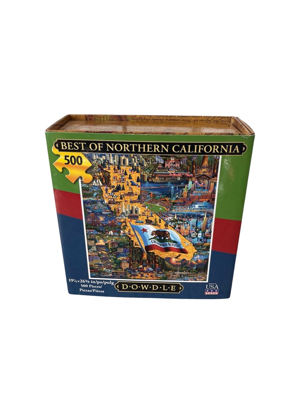 Dowdle Jigsaw Puzzle Best Of Northern California 500 Pieces Dowdle Folk Art